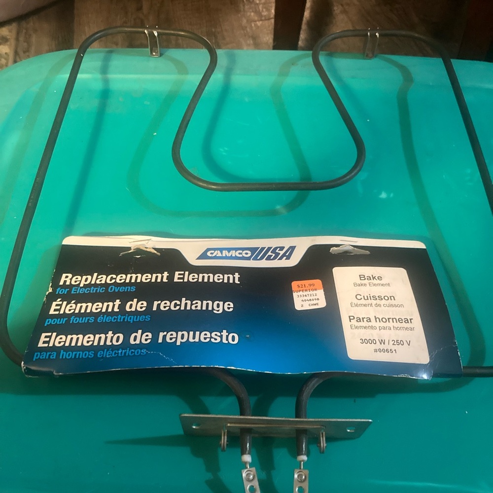 Universal Oven Element Baking